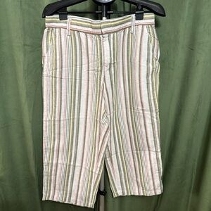 Liz Claiborne Striped Multi-Color Women’s Pants - Size XL